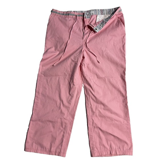 Tommie Hilfiger womens pants sz 16 chino Pink - Picture 1 of 16